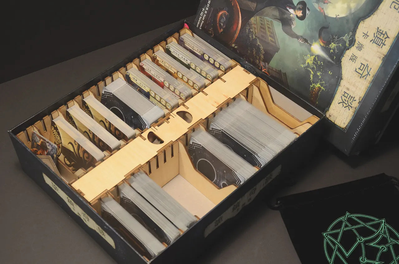 Arkham Horror: The Card Game - Revised Core Set Edition Organizer - 【烏鴉盒子】詭鎮奇談:卡牌版 修訂版 桌遊收納盒